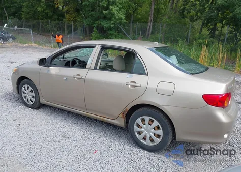 2010 Toyota Corolla Le z USA, uszkodzony, nr VIN 1NXBU4EE8AZ195232
